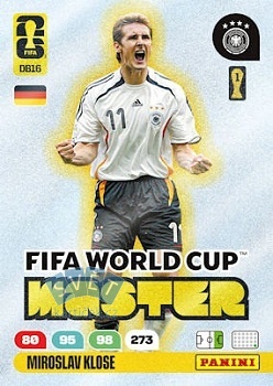 Miroslav Klose Germany Panini FIFA World Cup 2026 Adrenalyn XL FIFA World Cup Master #DB16